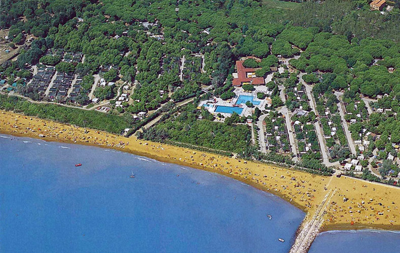 Camping-Mediterraneo-aerial-view